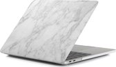 Apple MacBook Pro 16 (2019) Case - Mobigear - Marmer Serie - Hardcover - Grijs - Apple MacBook Pro 16 (2019) Cover