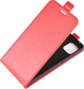 Samsung Galaxy Note 10 Lite Hoesje - Mobigear - Serie - Kunstlederen Flipcase - Rood - Hoesje Geschikt Voor Samsung Galaxy Note 10 Lite