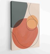 Abstract wall arts background vector set  4 - Moderne schilderijen – Vertical – 1909172776 - 40-30 Vertical