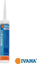 Ivana montagelijm - High Tack - wit - 290 ml - permanent elastisch