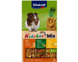 Vitakraft Cavia Kracker Trio Honing - Groente - Citrus 3 stuks