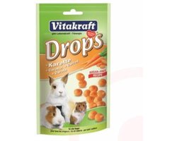 Vitakraft Knaagdier Drops Wortel 75 gr