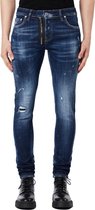 My Brand - Dark Denim Zipper Jeans - Blauw - Maat: 30