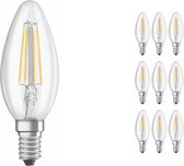 Voordeelpak 10x Osram Parathom Retrofit Klassiek E14 B35 4W 840 470lm Helder | Koel Wit - Vervangt 40W