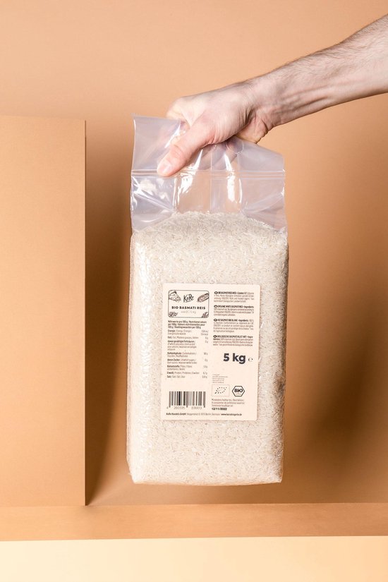 KoRo - Bio witte basmatirijst 5 kg van Koro — afbeelding 4