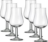 Set van 12x stuks wijnglazen voor witte wijn transparant 130 ml Specials - 13 cl - Witte wijn glazen