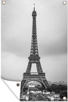 Muurdecoratie De Eiffeltoren - 120x180 cm - Tuinposter - Tuindoek - Buitenposter
