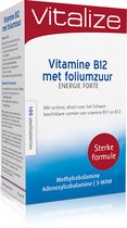 Vitalize Vitamine B12 Foliumzuur Energie Forte - 100 Smelttabletten