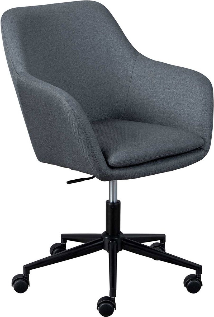 Bureaustoel Work - Grijs - Interlink - Bureaustoel - Grijs - Polyester; Metaal