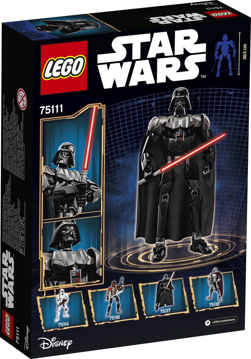 LEGO Star Wars Darth Vader Bouwfiguur Meerkleurig 75111 — afbeelding 2