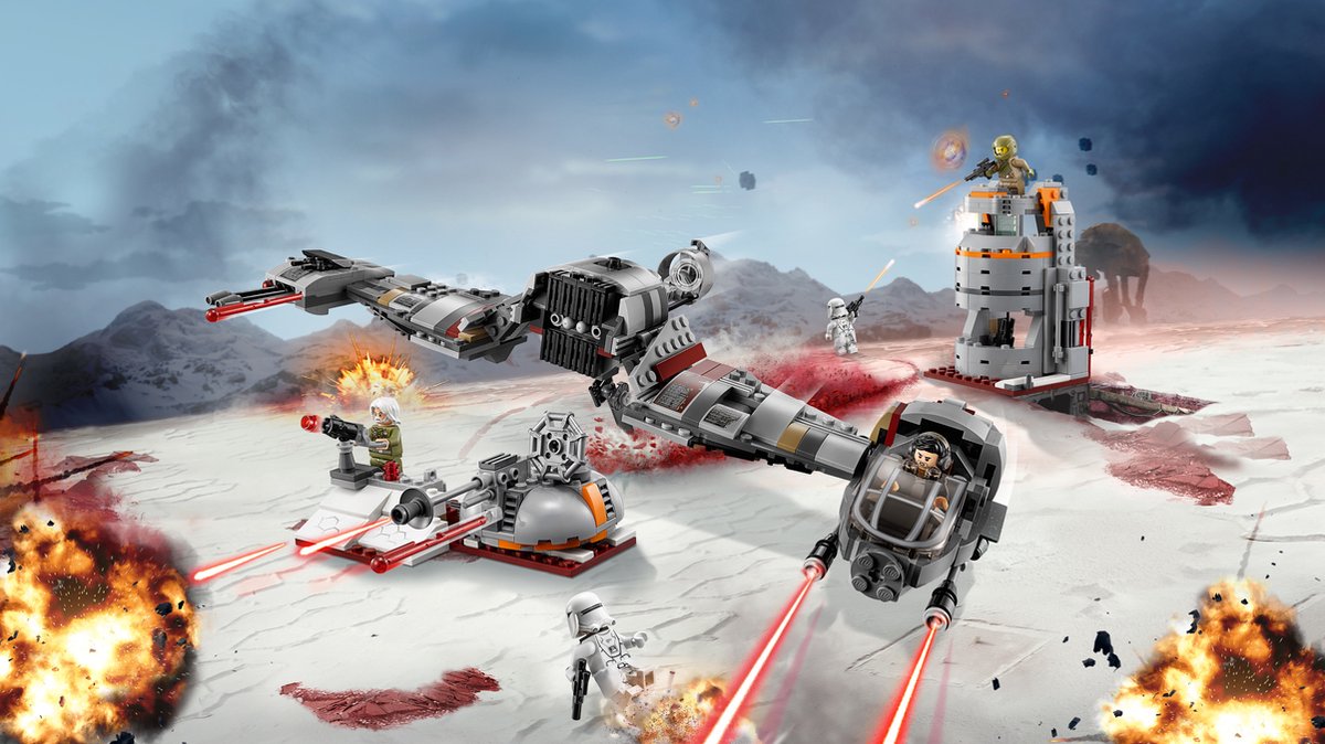 LEGO Star Wars Verdediging van Crait 75202 — afbeelding 3