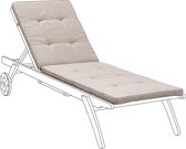 Beliani CESANA - Kussen - beige - synthetisch materiaal