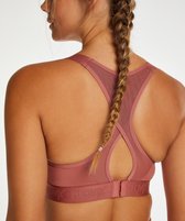 Hunkemöller Dames - Sport collectie - HKMX Sport bh The All Star Level 2  - Roze - maat E85