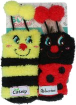 AFP Sock cuddler - Bug sock - 2 pack Speelgoed voor katten - Kattenspeelgoed - Kattenspeeltjes