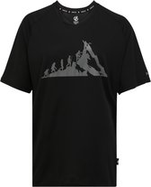 Dare 2B Righteous II Grafisch T-Shirt Met Korte Mouwen Voor Heren Zwart