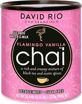 Flamingo Vanilla chai XL pot 1520 gram decaf/sugarfree - Losse thee g - 100 koppen per 100 gram