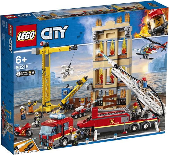 LEGO City Downtown Fire Brigade 60216