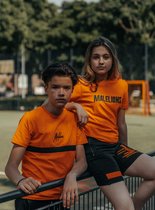Malelions Junior T-shirt Nium - Orange/Black