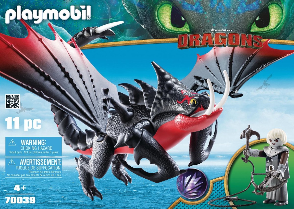Playmobil Dragons Agrippemort Et Grimmel | bol.com