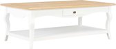 Medina Salontafel 110x60x40 cm MDF wit