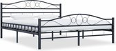 Medina Bedframe staal zwart 160x200 cm