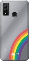 6F hoesje - geschikt voor Huawei P Smart (2020) -  Transparant TPU Case - #LGBT - Rainbow #ffffff