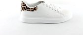 SIXTH SENS Sneakers AA16 Wit / Luipaard Dames