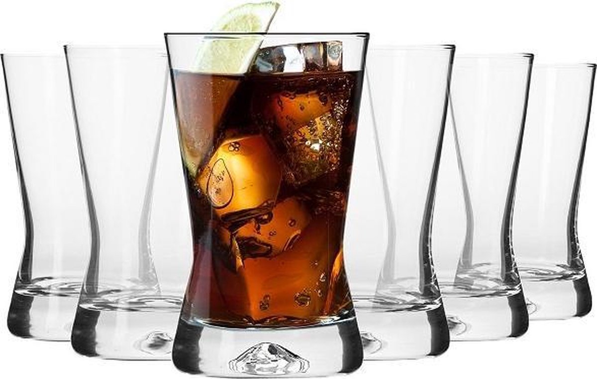 Krosno X-line Collection Tumblerglazen - Set van 6 - 200ML