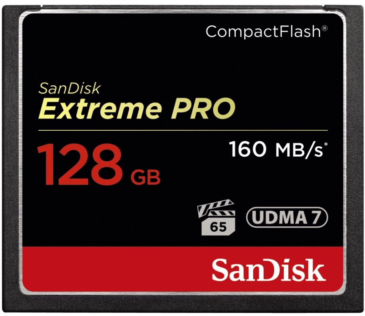 SANDISK CF Extreme Pro 128 GB 160 MB/s