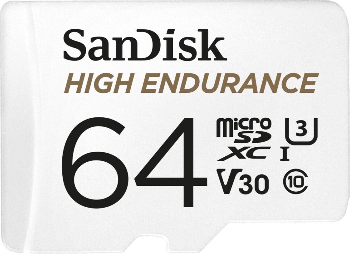Sandisk Micro SDXC High Endurance 64GB 100MB/s + Adapter