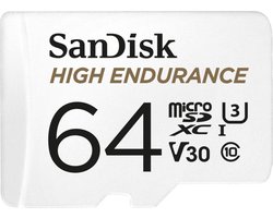 SANDISK High Endurance - Geheugenkaart - 64GB