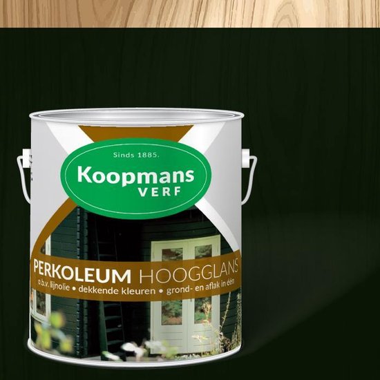 Regulatie Viool Kapper Koopmans Perkoleum Beits Antiekgroen 235 Dekkend Hoogglans 2,5 liter |  bol.com