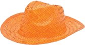 Niltons Strohoed Promo 58 Cm Oranje One-size