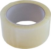 Tape PVC 50mmx66mtr transparant