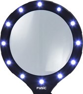 Fysic Loeplamp met LED verlichting - Tafel Vergrootglas met 2,5x vergroting - FL-14LED - Zwart