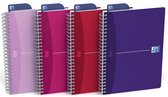 Oxford My Style - Notitieboek - A5 - Gelijnd - 180 pagina's - 90g - softcover - assorti - 1 stuk