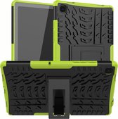 Samsung Galaxy Tab A7 (2020) Hoesje - Schokbestendige Back Cover - Groen