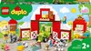foto van LEGO DUPLO Schuur, Tractor & Boerderijdieren Verzorgen - 10952
