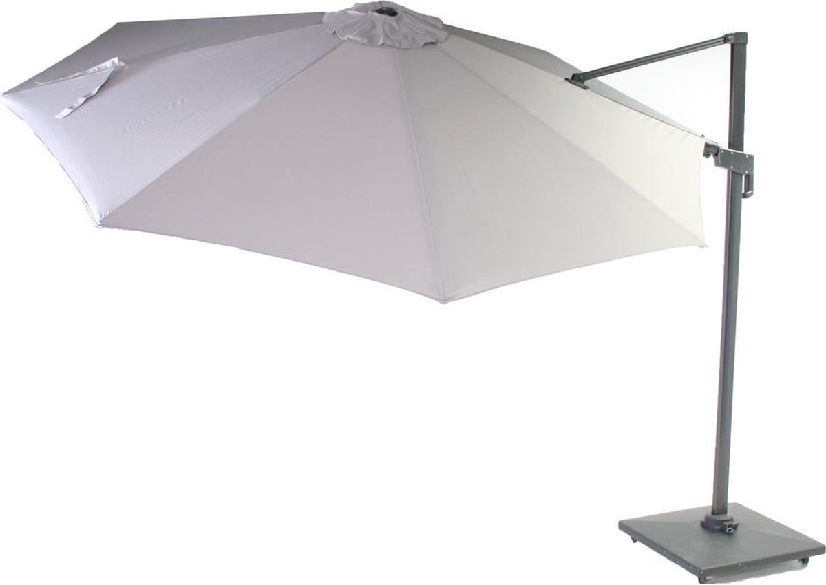 AnLi-Style Outdoor- Parasol Holo Perle Grey 300 cm