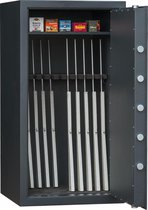 Wapenkluis Mustang Safes Stealth S50-150  - 20 Wapenplaatsen - 136 cm Geweer lengte - Elektronisch Codeslot MS-1650 (1 gebruikerscode)