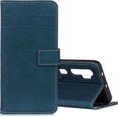 Voor Xiaomi Mi Note 10 / CC9 Pro Krokodiltextuur Horizontale flip lederen tas met houder & kaartsleuven en portemonnee (groen)