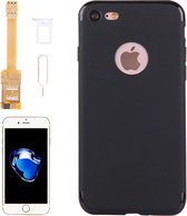 Kumishi voor iPhone 7 2-in-1 Dual SIM-kaartadapter + TPU-achterkant van de behuizing met SIM-kaartlade / SIM-kaartpin