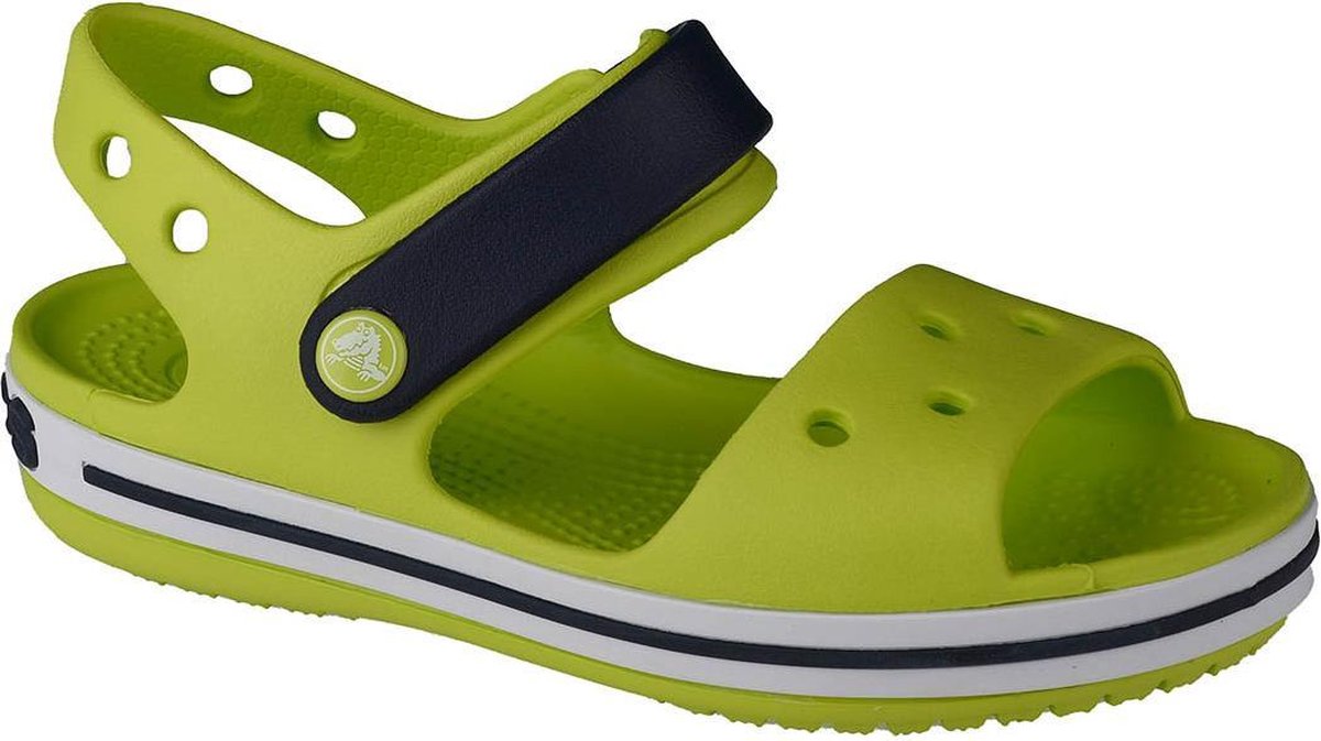 Crocs Crocband Sandal Kids 12856-3TX Kinderen Groen sportsandalen maat: 25  26 EU - Schoenen.nl