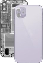 Glazen batterij-achterklep voor iPhone 11 (paars)