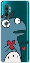 Voor Xiaomi CC9 Pro Lucency Painted TPU Protective (Loving Dinosaur)