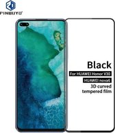 Voor Huawei Honor V30 / Nova 6 PINWUYO 9H 3D gebogen volledig scherm explosieveilige gehard glasfilm (zwart)