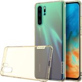 NILLKIN Nature TPU Transparant Soft Case voor Huawei P30 Pro (bruin)