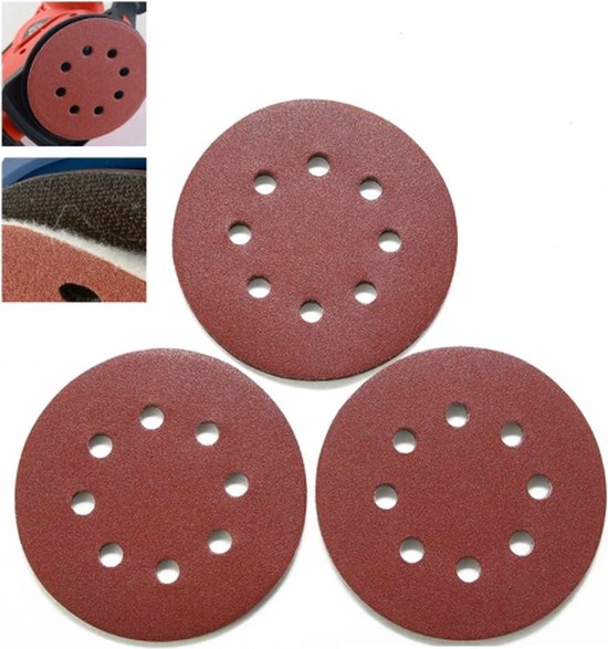 schuurpapier vlakschuurmachine 185x93mm set klittenband 8 stofgaten 10 st. kopen? | Schuurmachine accessoires