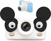 D3 PLUS 1200W pixellens Bear Cartoon Mini digitale sportcamera met 2,0 inch scherm voor kinderen (blauw)