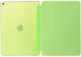 Pure Color Merge horizontale lederen flip-hoes voor iPad Pro 10,5 inch / iPad Air (2019), met houder (groen)